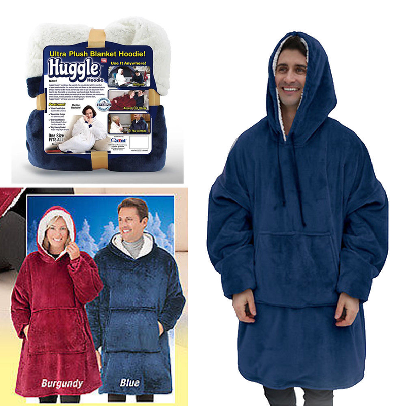 giant hoodie blanket